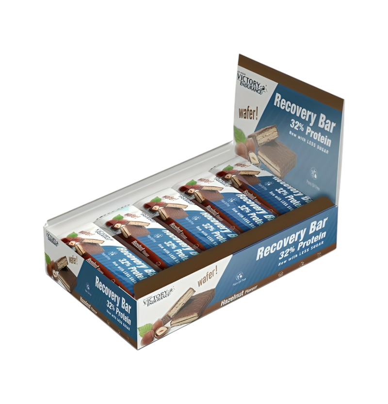 Weider Joe Weider Victory Endurance Recovery Bar Hazelnut 12 x 50g