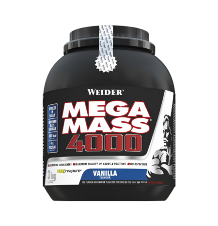 Weider Mega Mass 4000 Strawberry 3000g
