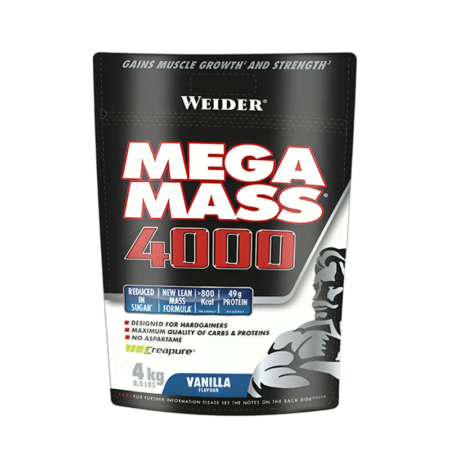 Weider Mega Mass 4000 Vanilla 4000g