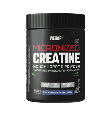 Weider Micronized Creatine Blue Raspberry Bubble Gum 300g