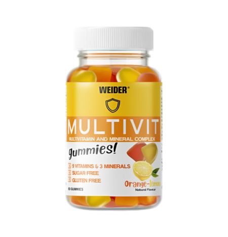 Weider Multivit, Orange Lemon 80 Gelétabletter