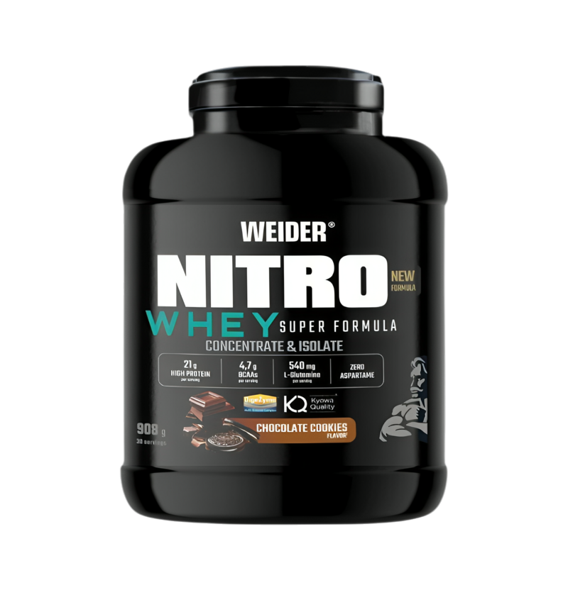 Weider Nitro Whey Super Formula Chocolate Cookies 908g