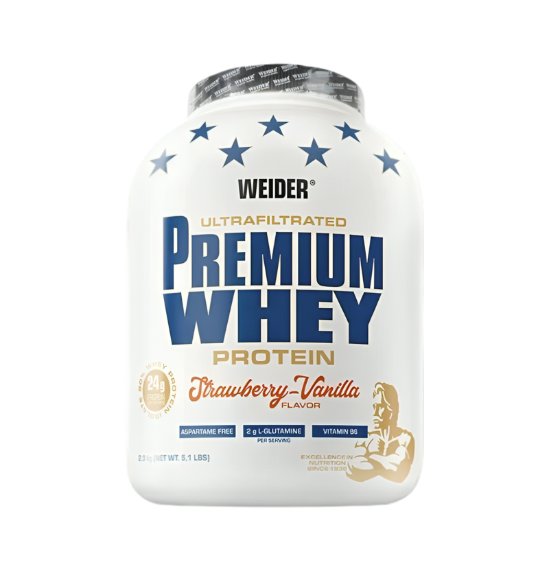 Weider Premium Whey Strawberry Vanilla 2300g