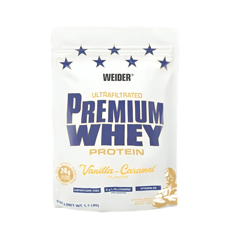Weider Premium Whey Vanilla Caramel 500g