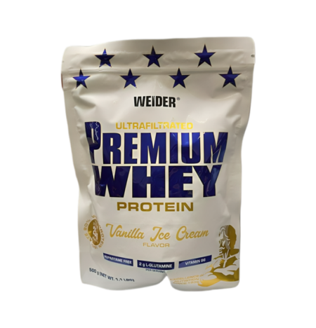 Weider Premium Whey Vanilla Ice Cream 500g