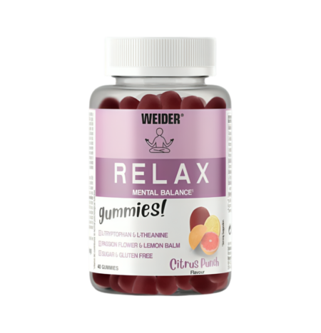 Weider Relax Citrus Punch 40 Gummitabletter