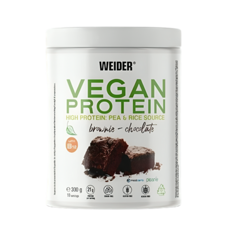 Weider Vegan Protein, Brownie Chocolate 300g