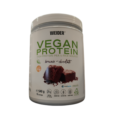 Weider Vegan Protein, Brownie Chocolate 540g