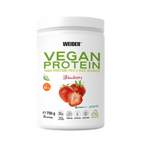 Weider Vegan Protein Strawberry 750g
