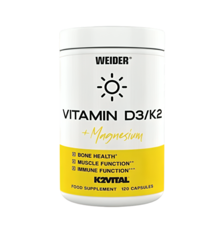 Weider Vitamin D3/K2 + Magnesium 120 Kapslar