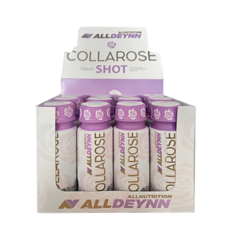 Allnutrition AllDeynn Collarose Shot Raspberry Wild Strawberry 12 x 80ml Shots