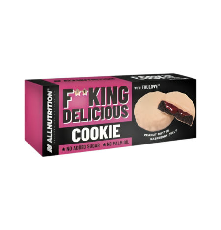 Allnutrition Fitking Delicious Cookie, Peanut Butter Raspberry Jelly 128g