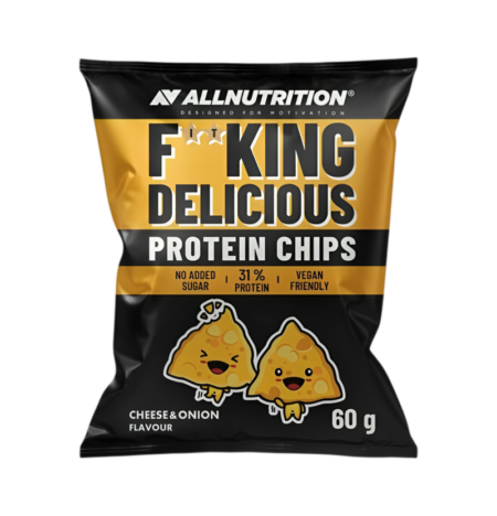 Allnutrition Fitking Delicious Protein Chips Cheese and Onion 60g