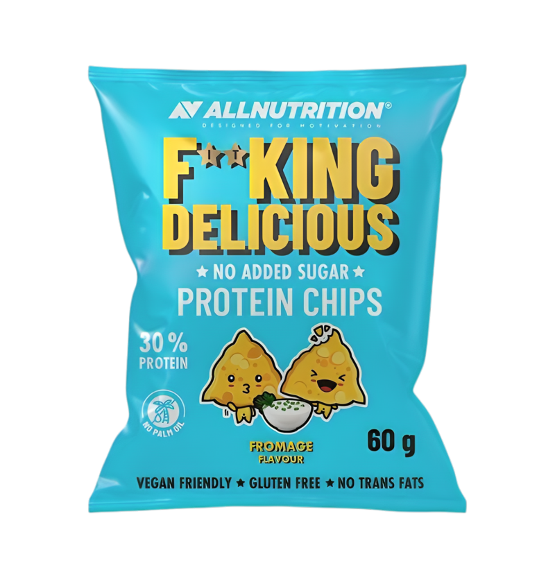 Allnutrition Fitking Delicious Protein Chips, Fromage 60g