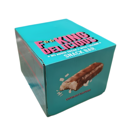 Allnutrition Fitking Delicious Snack Bar, Coconut 40g 24 Barer