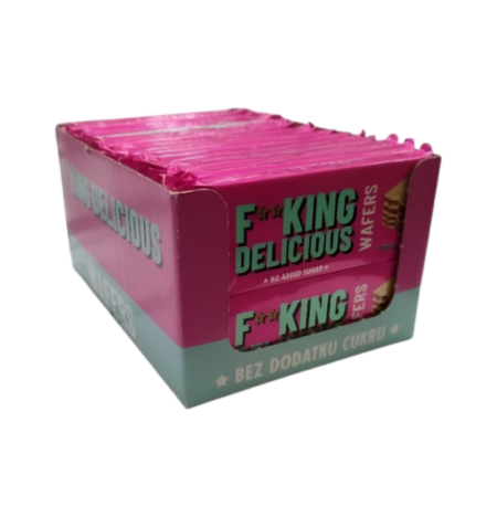 Allnutrition Fitking Delicious Wafers, Cocoa 32 x 80g Våffelkex