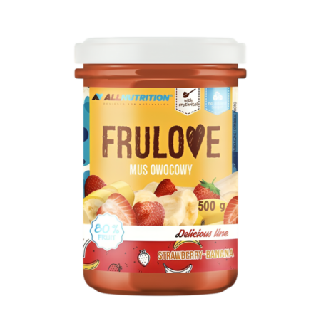 Allnutrition Frulove Mousse Strawberry-Banana 500g