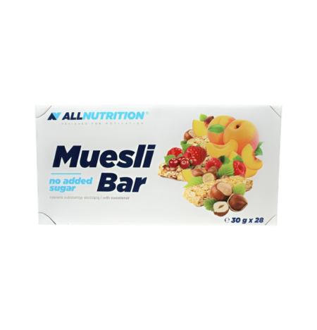 Allnutrition Muesli Bar Apricot 28 Barer