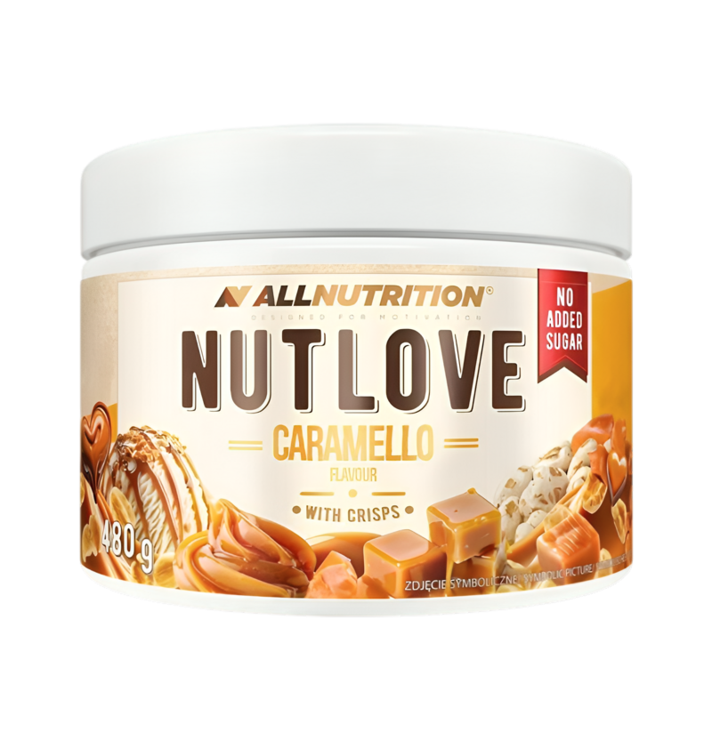 Allnutrition Nutlove, Caramello with Crisps 480g