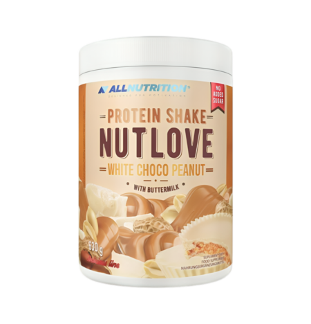 Allnutrition Nutlove Protein Shake White Choco Peanut 630g