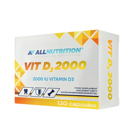 Allnutrition Vit D3 2000IU 120 Kapslar
