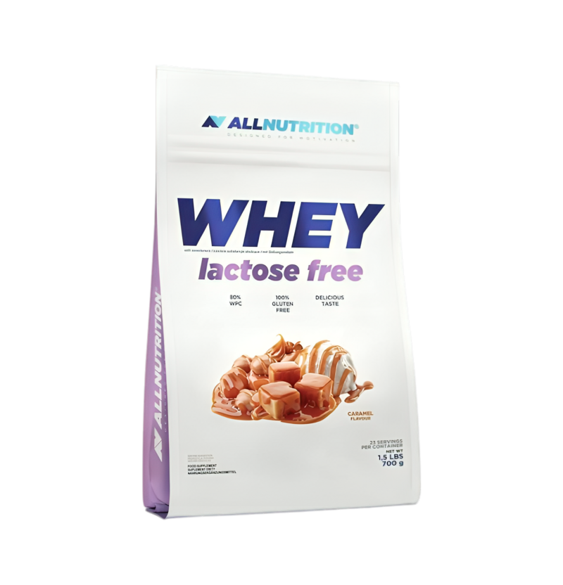 Allnutrition Whey Lactose Free Caramel 700g