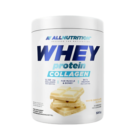 Allnutrition Whey Protein Collagen White Chocolate 500g