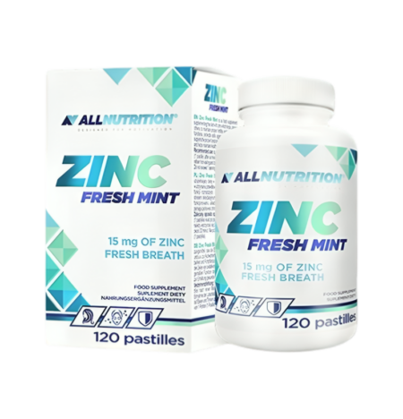 Allnutrition Zinc 15mg (Fresh Mint) 120 Pastiller