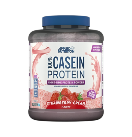 Applied Nutrition 100% Casein Protein, Strawberry Cream 1800g