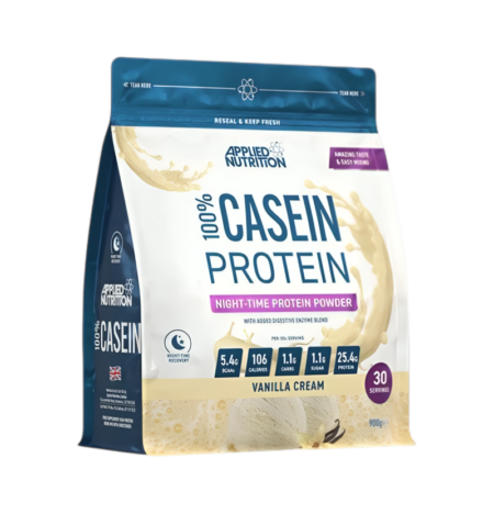 Applied Nutrition 100% Casein Protein Vanilla Cream 900g