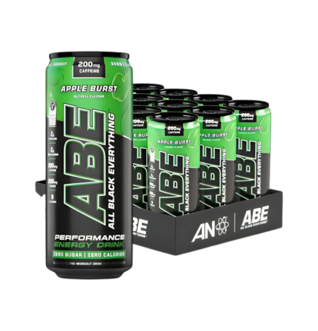 Applied Nutrition ABE Energy + Performance Burkar, Apple Burst - 12 x 330ml