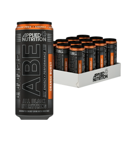 Applied Nutrition ABE Energy + Performance Orange Burst 12 x 330ml Burkar