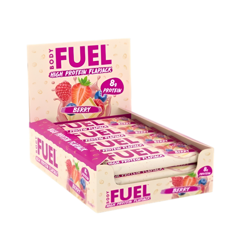 Applied Nutrition Bodyfuel Flapjack, Berry - 12 x 40g