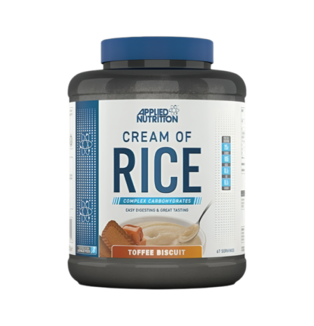 Applied Nutrition Cream of Rice, Toffee Biscuit 2000g