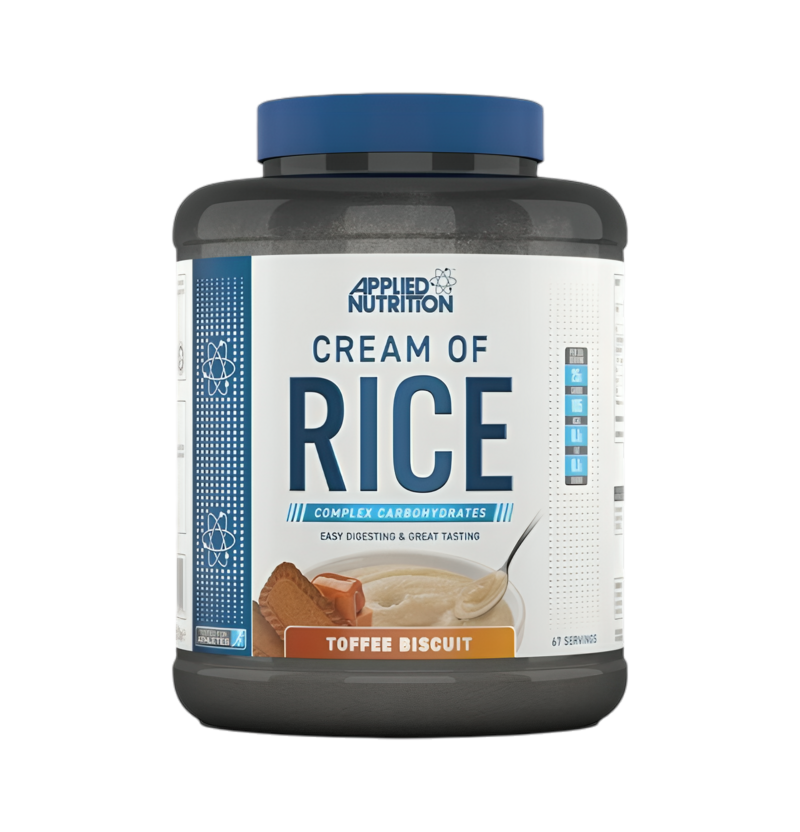 Applied Nutrition Cream of Rice, Toffee Biscuit 2000g
