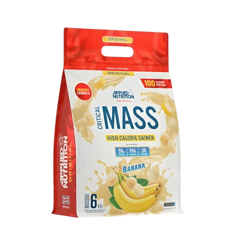 Applied Nutrition Critical Mass - Original, Banana 6000g Pulver
