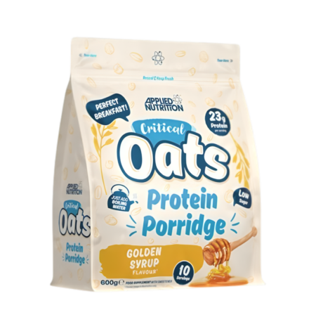 Applied Nutrition Critical Oats Protein Porridge Golden Syrup 600g