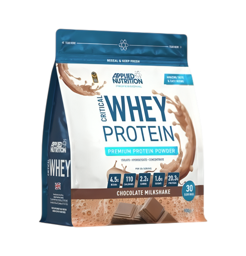 Applied Nutrition Critical Whey Chocolate Milkshake 900g