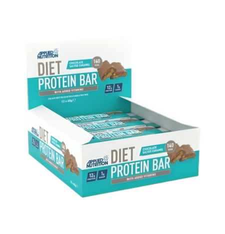 Applied Nutrition Diet Protein Bar Chocolate Salted Caramel 12 x 45g