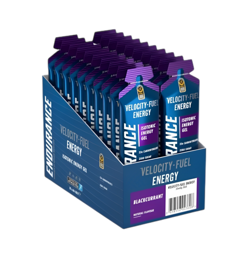 Applied Nutrition Endurance Energy Isotonic Energy Gel Blackcurrant 20 x 60g Geler