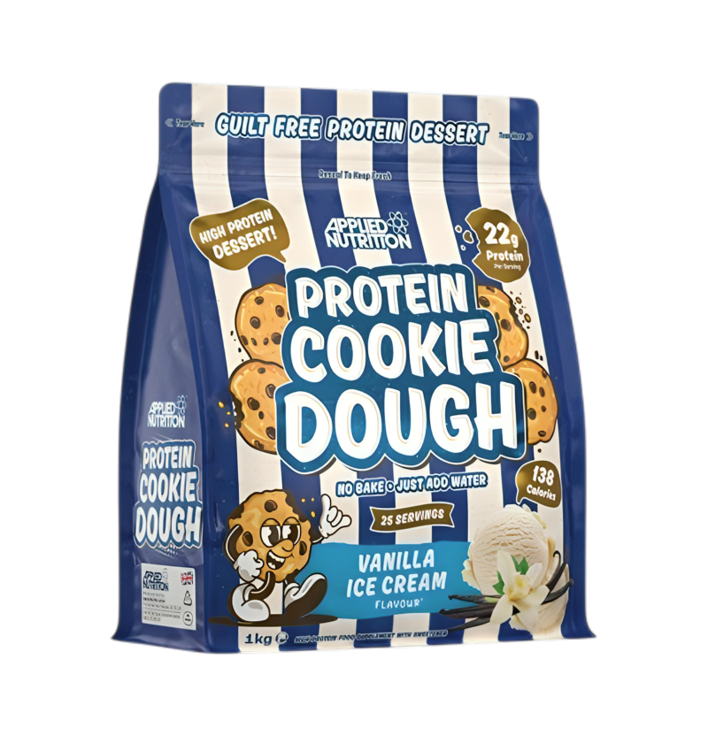 Applied Nutrition Protein Cookie Dough Dessert, Vanilla Ice Cream 1000g