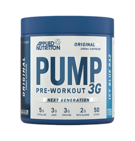 Applied Nutrition Pump 3G Pre-Workout Icy Blue Raz 375g