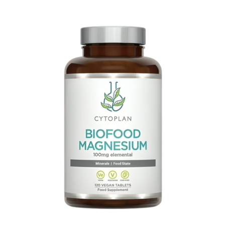 Cytoplan Biofood Magnesium 120 Veganska Tabletter