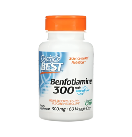 Doctor's Best Benfotiamine with BenfoPure 300mg 60 Kapslar
