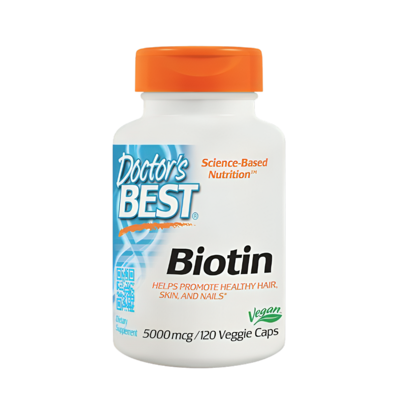 Doctor's Best Biotin 5000mcg 120 Kapslar
