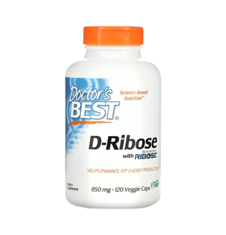 Doctor's Best D-Ribose 850mg 120 Kapslar