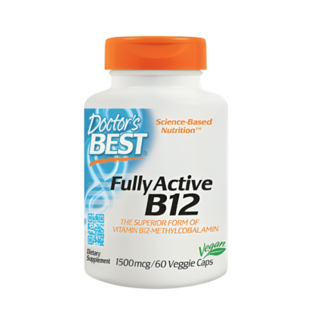 Doctor's Best Fully Active B12 1500µg 60 Kapslar