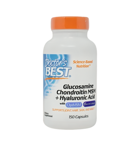 Doctor's Best Glucosamine Chondroitin MSM + Hyaluronic Acid 150 Kapslar