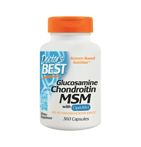 Doctor's Best Glucosamine Chondroitin MSM med OptiMSM 360 Kapslar