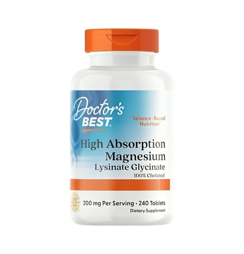 Doctor's Best High Absorption Magnesium 100mg 240 Tabletter
